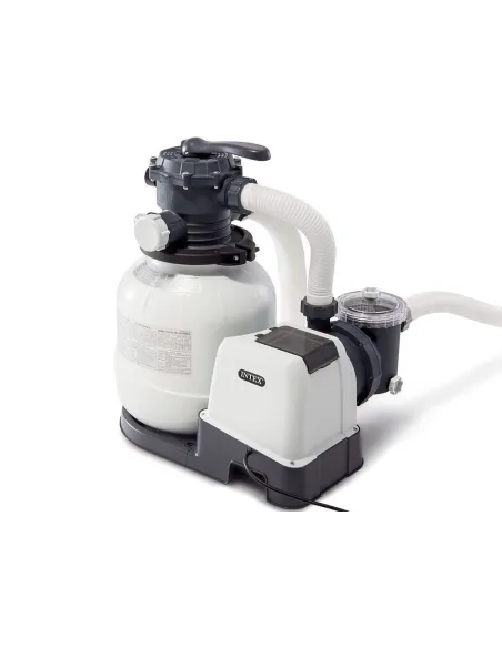 Filtracyjna Pompa Piaskowa INTEX 7900 Timer SX2100 Do Basenu Moc 0,3KM