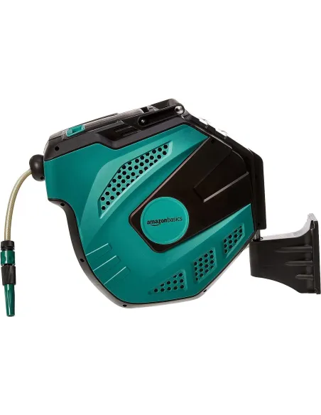 Wąż Ogrodowy Pojedynczy Ścienny Amazon Basics JC019 35m Automatyczny Bęben