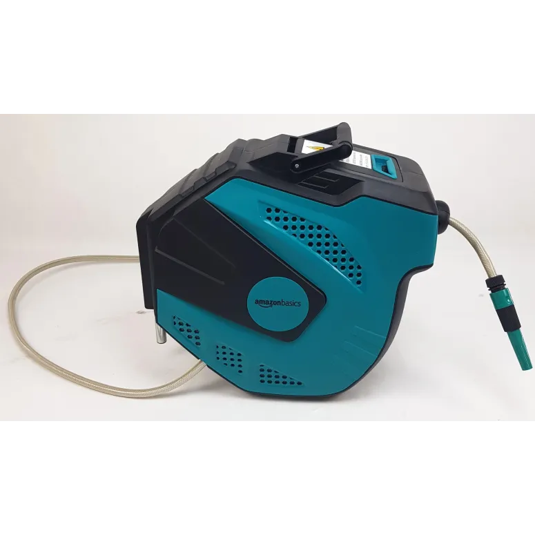 Wąż Ogrodowy Pojedynczy Ścienny Amazon Basics JC019 35m Automatyczny Bęben