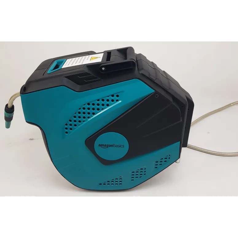 Wąż Ogrodowy Pojedynczy Ścienny Amazon Basics JC019 35m Automatyczny Bęben