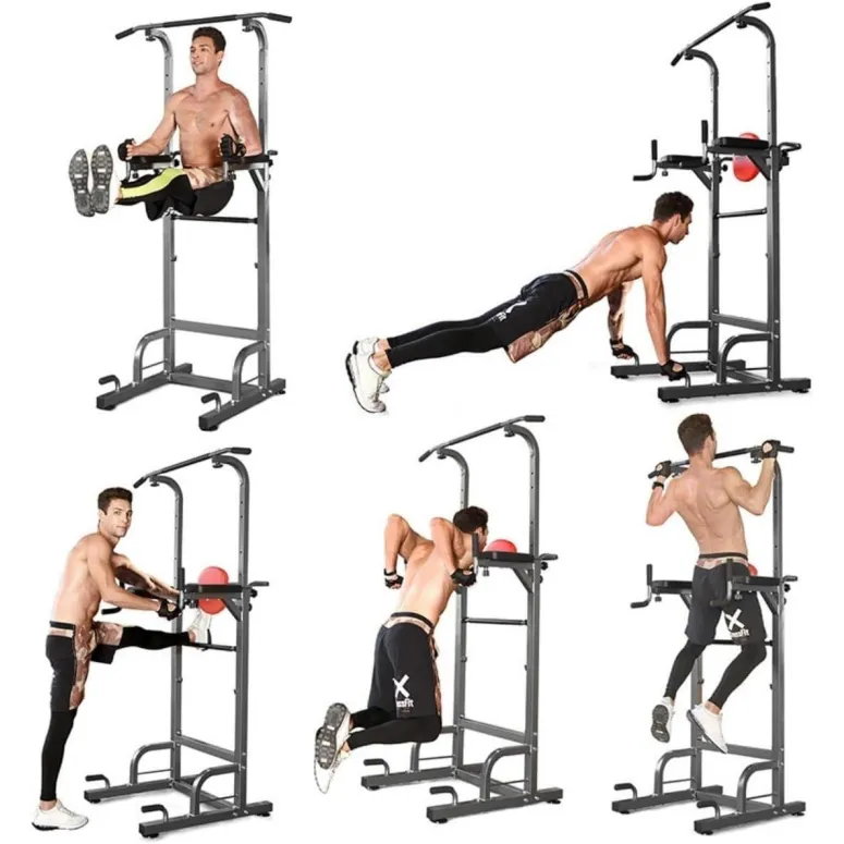 Drążek Stacja Wieża do Podciągania Relife Rebuild Power Tower Wolnostojąca