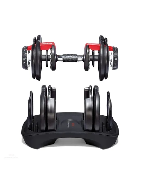 Hantla Regulowana Bowflex SelectTech 552i 2-24kg Aplikacja Antypoślizgowa