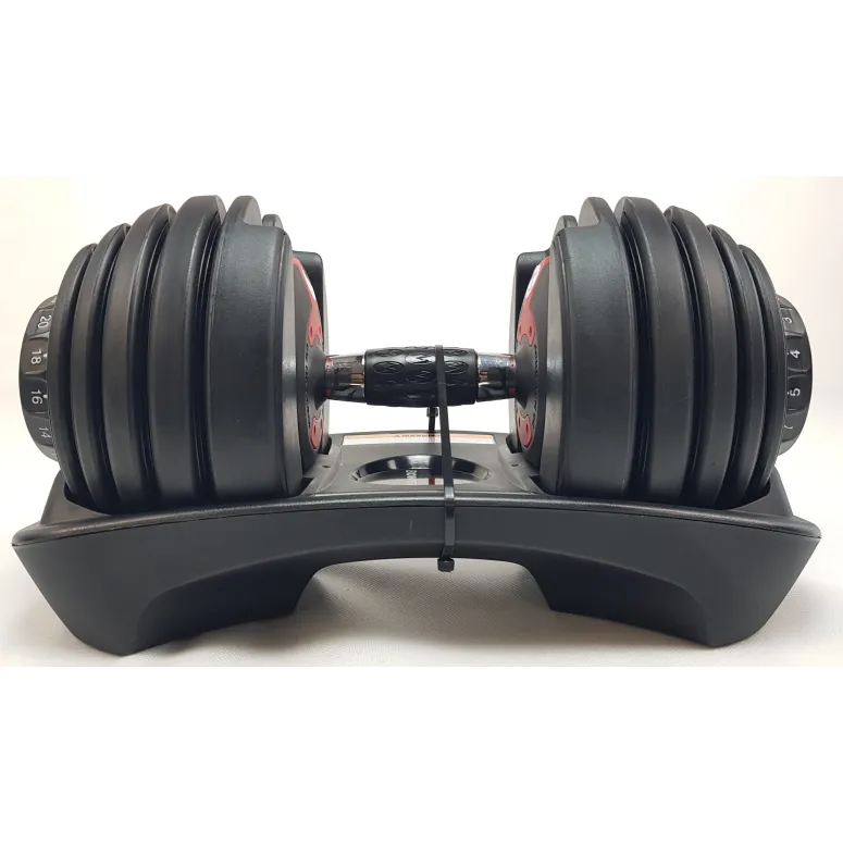 Hantla Regulowana Bowflex SelectTech 552i 2-24kg Aplikacja Antypoślizgowa