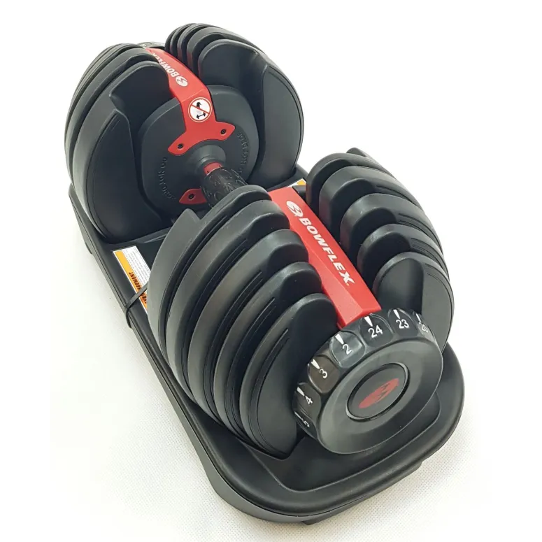 Hantla Regulowana Bowflex SelectTech 552i 2-24kg Aplikacja Antypoślizgowa