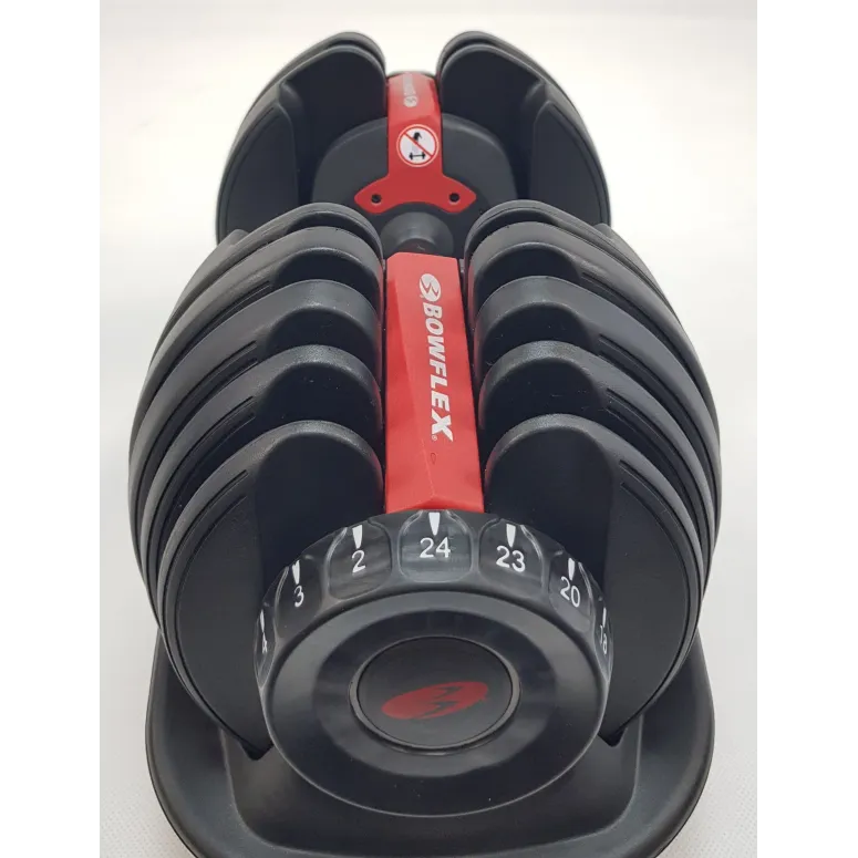 Hantla Regulowana Bowflex SelectTech 552i 2-24kg Aplikacja Antypoślizgowa