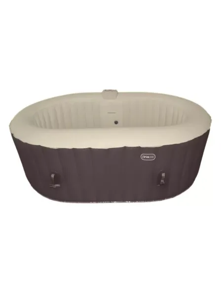 Basen Nadmuchiwany Easy Zone Spa Z Hydromasażem Wypoczynek Owalny 190x120cm