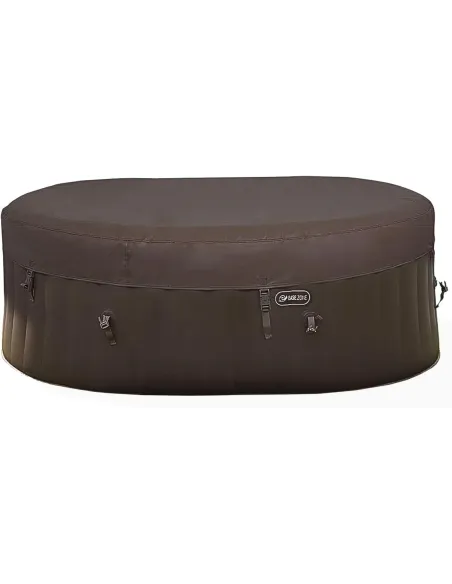 Basen Nadmuchiwany Easy Zone Spa Z Hydromasażem Wypoczynek Owalny 190x120cm