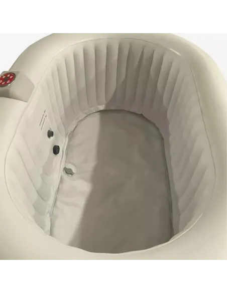 Basen Nadmuchiwany Easy Zone Spa Z Hydromasażem Wypoczynek Owalny 190x120cm