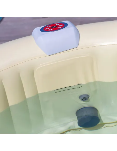 Dmuchany Basen z Hydromasażem EaseZone Ogrodowy Spa 4-Osobowy 1200 W 800 l