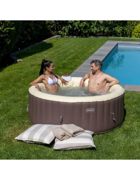 Dmuchany Basen z Hydromasażem EaseZone Ogrodowy Spa 4-Osobowy 1200 W 800 l