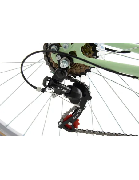 Miejski Rower Damski 28 Damka 6 Biegów Bagażnik