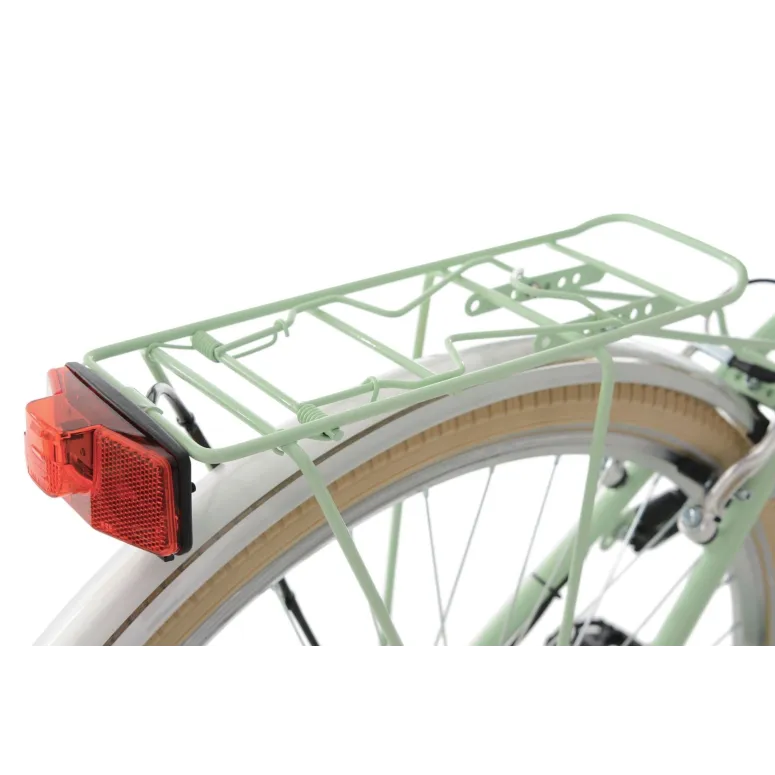 Damski Rower Miejski 28 Retro Bagaż 6 Bieg Stopka