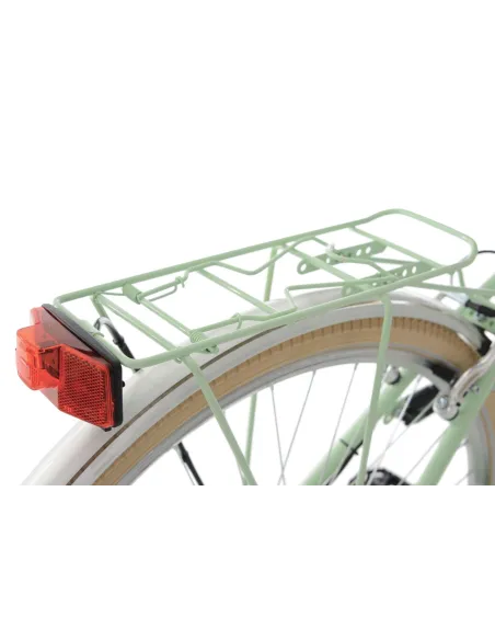 Damski Rower Miejski 28 Retro Bagaż 6 Bieg Stopka