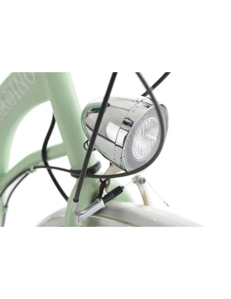 Damski Rower Miejski 28 Retro Bagaż 6 Bieg Stopka