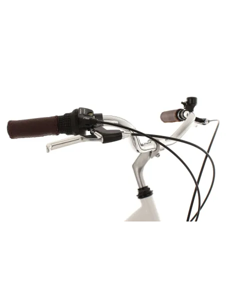 Rower Miejski Damski 28 Stal Bagażnik Oświetlenie Błotniki Dzwonek Stopka