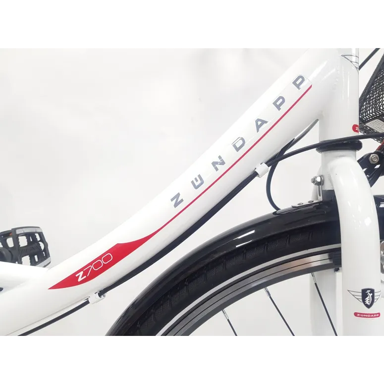 Rower Miejski Damski 28 Damka Dynamo Koszyk Stopka Błotniki Bagaż Dzwonek