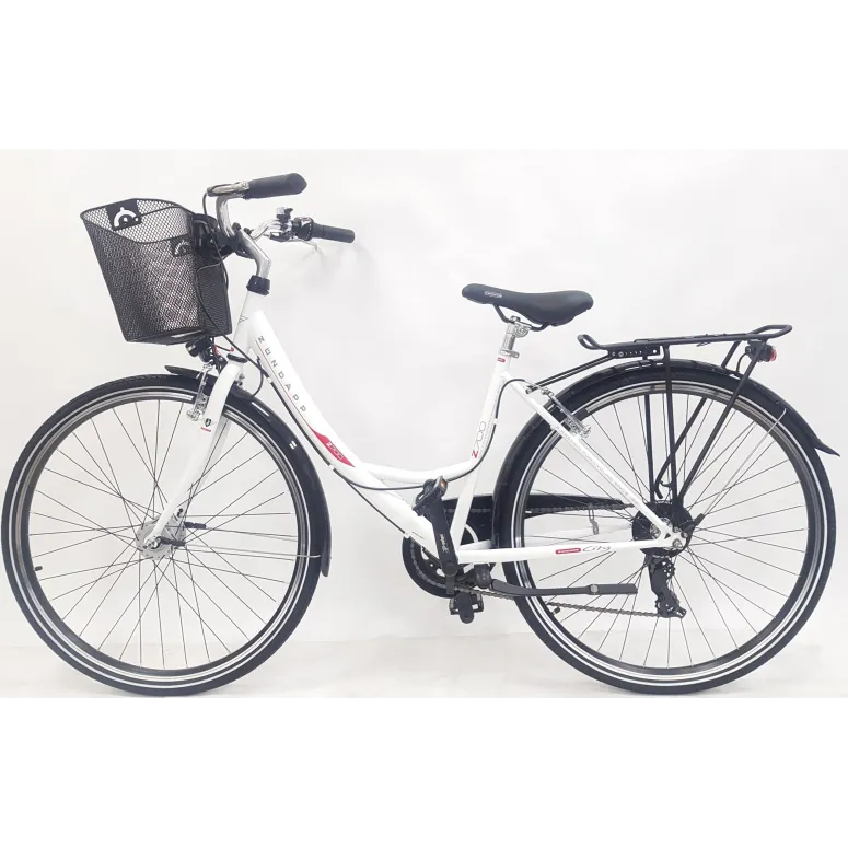 Rower Miejski Damski 28 Damka Dynamo Koszyk Stopka Błotniki Bagaż Dzwonek