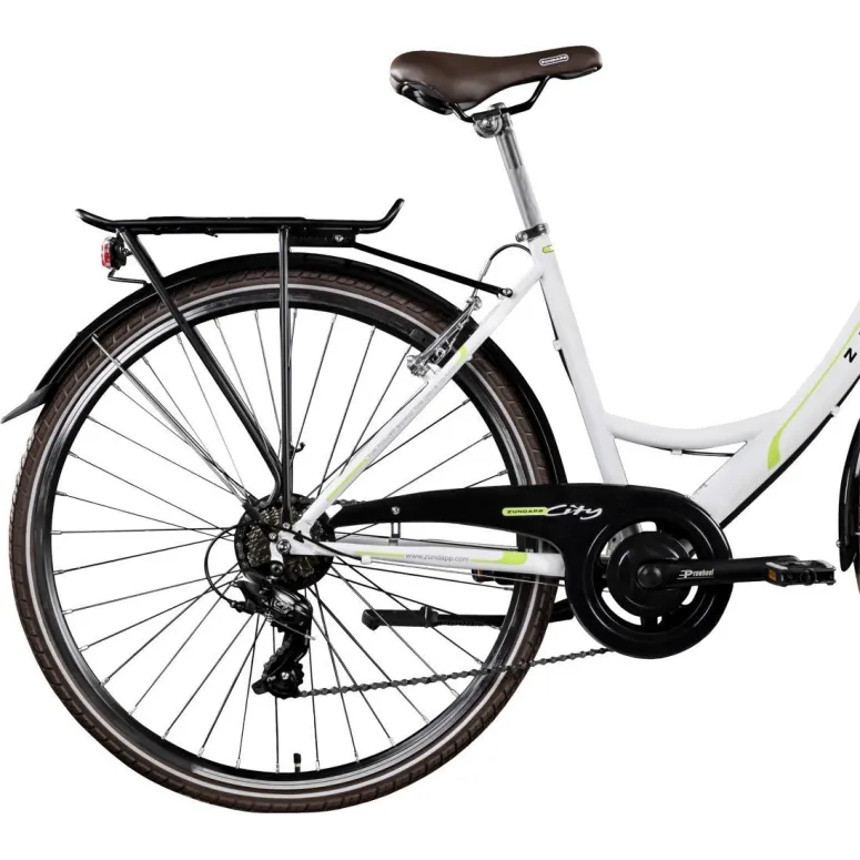 Rower Miejski Damski 28 Koszyk Oświetlenie Błotniki Dzwonek Stopka Damka