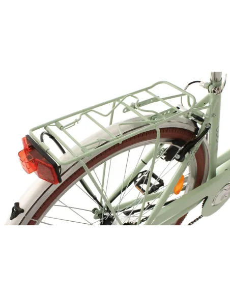 Damski Rower Miejski 28 Oświetlenie Bagażnik Damka