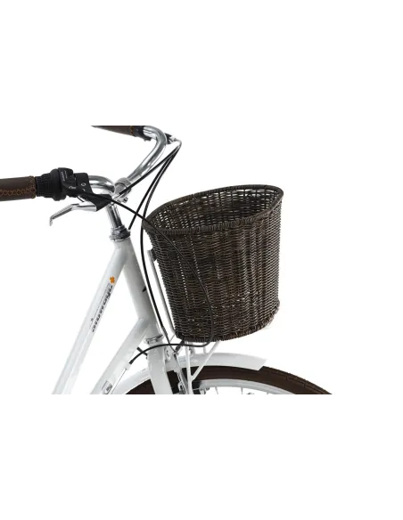 Damski Rower Miejski 26 Retro Kosz 6 bieg Światła