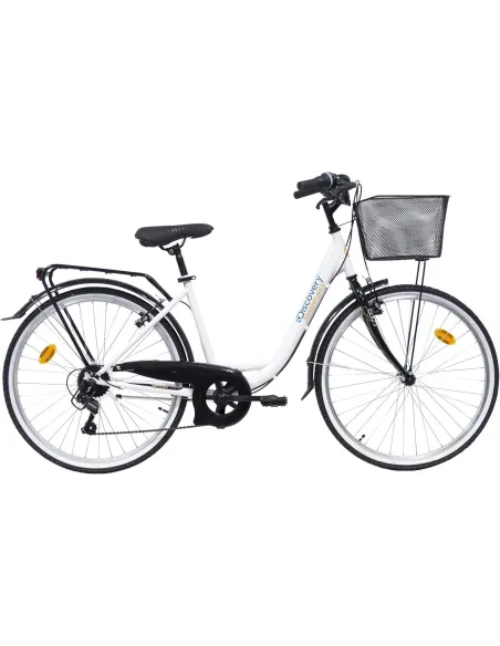 Rower Miejski Damski 26 Stal Koszyk Światła Holenderka Akcesoria Damka