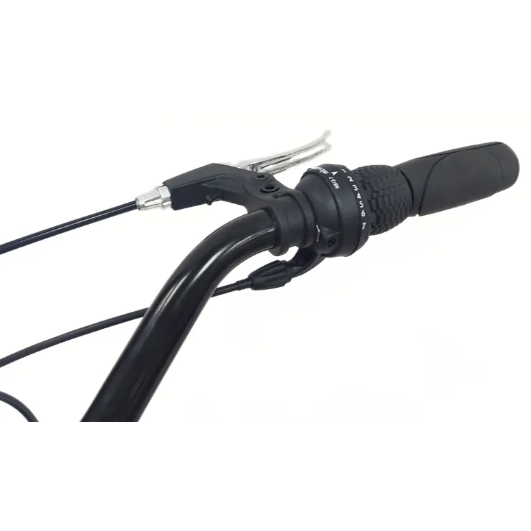 Rower Miejski 26 Stal 21 biegów Światła Bagażnik Stopka Dzwonek Uniseks