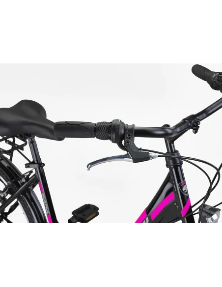 Rower Miejski 26 Uniseks Stal 21 biegów Bagażnik Światła Stopka Dzwonek