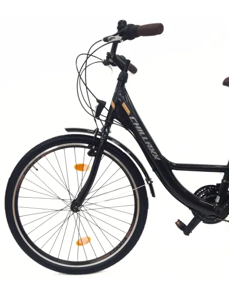 Rower Miejski Damski 26 Stal Oświetlenie Dzwonek Bagażnik Stopka Odblaski