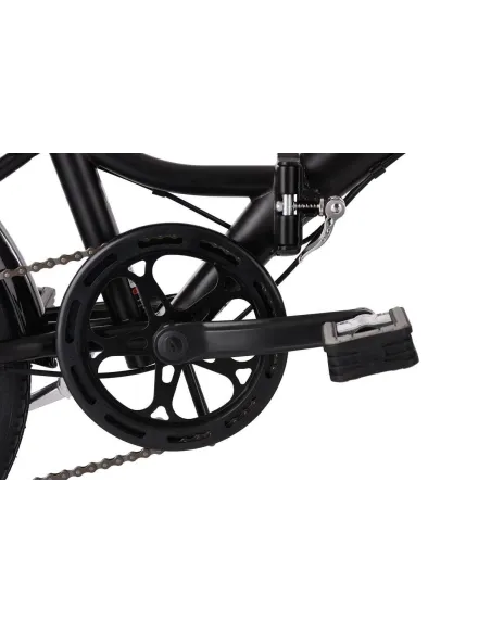 Rower Składany Miejski 20 Kompaktowy Składak 6 Biegów Shimano Bagażnik