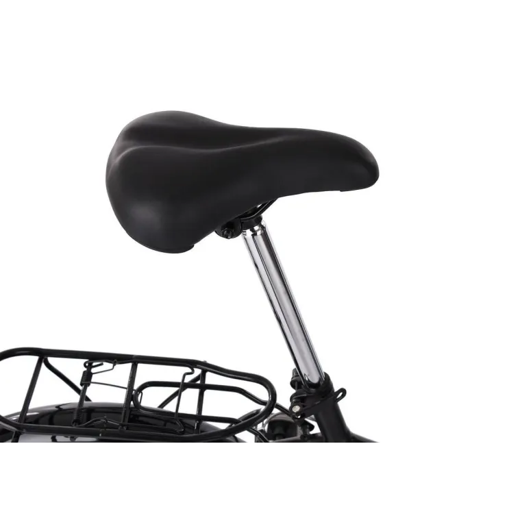 Rower Składany Miejski 20 Kompaktowy Składak 6 Biegów Shimano Bagażnik