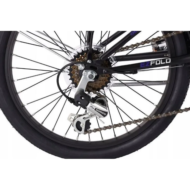 Rower Miejski Składany 20 Turystyczny Unisex