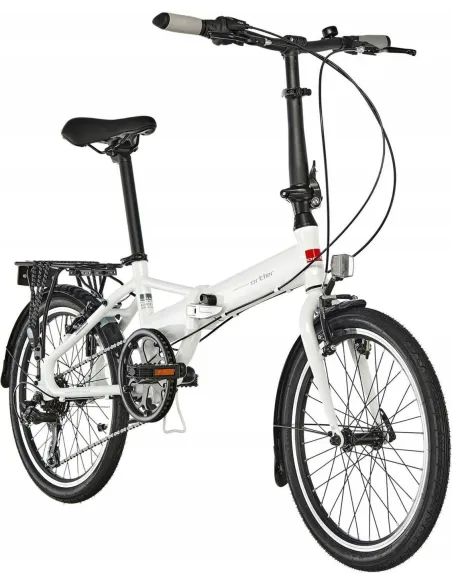 Składany Rower Miejski 20 Unisex Aluminiowy Lekki