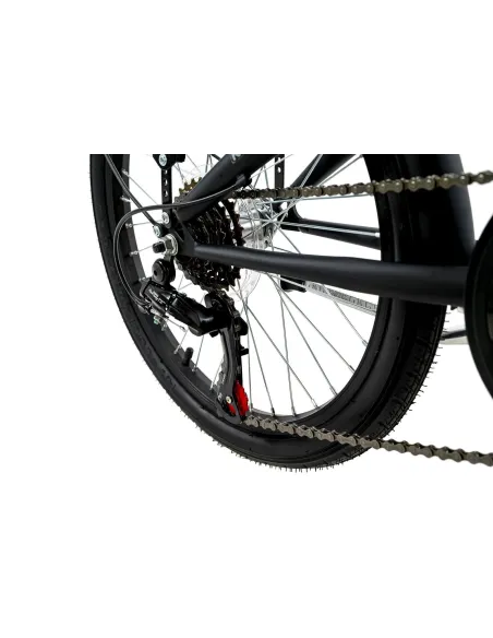 Rower Miejski Składak 20 Kompaktowy Składany Uniseks 6 Biegów