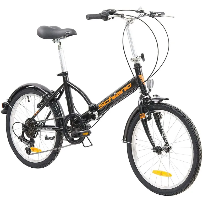 Rower Składany Damski Męski 20 Miejski Kompaktowy