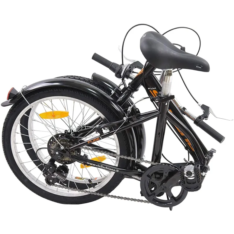 Rower Składany Damski Męski 20 Miejski Kompaktowy