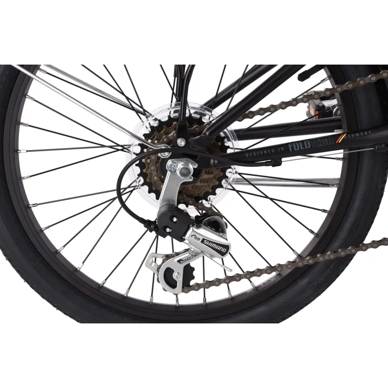 Rower Składany Miejski 20 Składak 6 Biegów Unisex