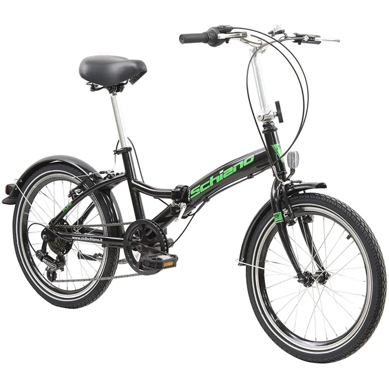 ALU Rower Składany Damski Męski 20 Miejski Kompakt