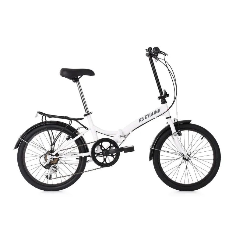 Rower Miejski Składany 20 Składak Bagażnik 6 Bieg