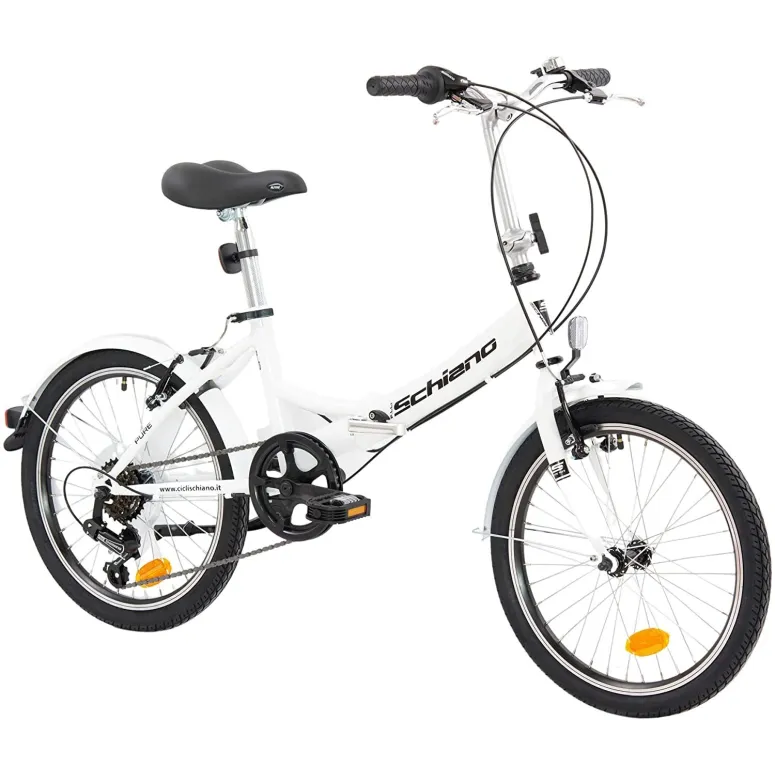 Rower Składany Damski Męski 20 Miejski 6 Biegów