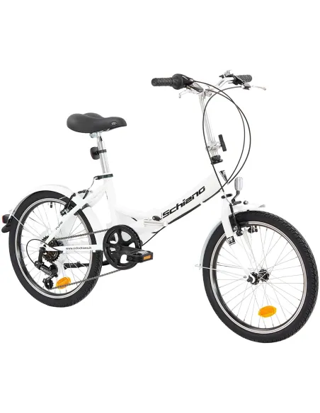 Rower Składany Damski Męski 20 Miejski 6 Biegów