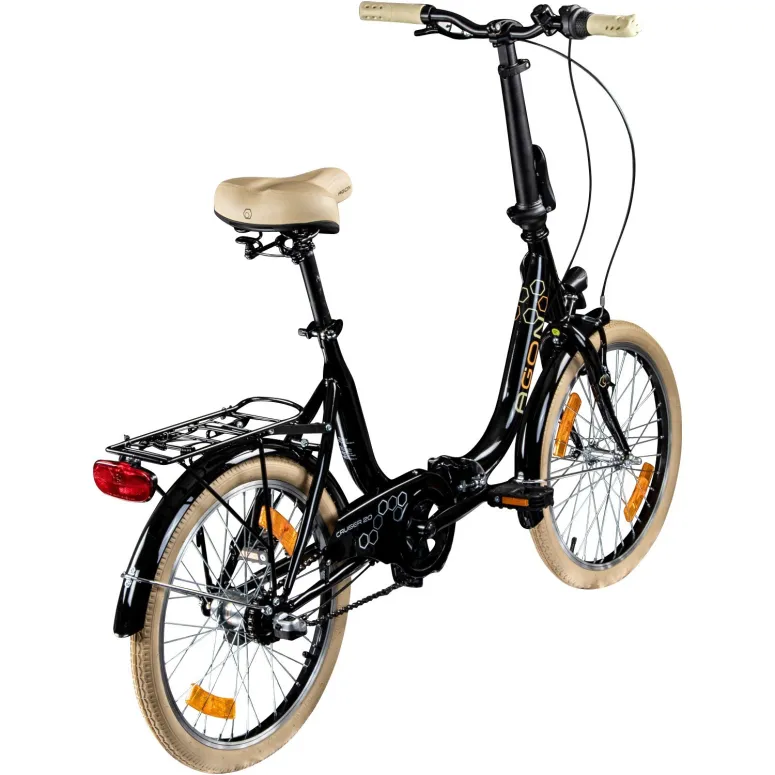 Rower Składany Miejski 20 Nexus 3 Bagażnik Składak