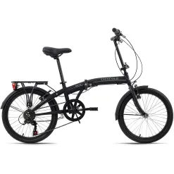 Składany Rower Miejski 20 Składak Unisex Bagażnik