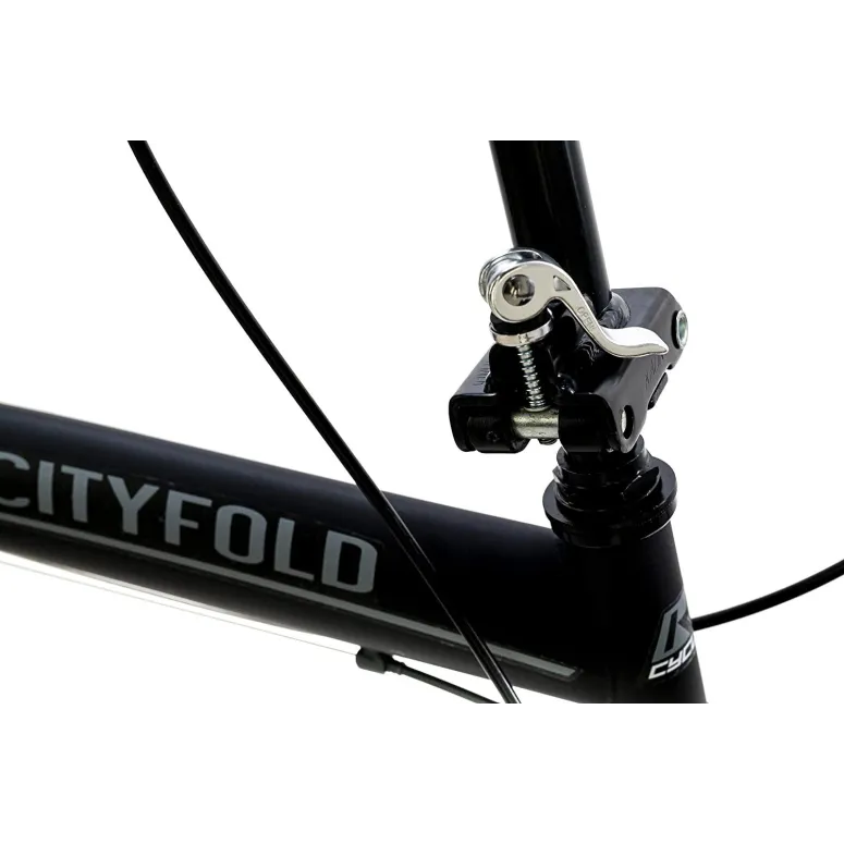 Składany Rower Miejski 20 Składak Unisex Bagażnik