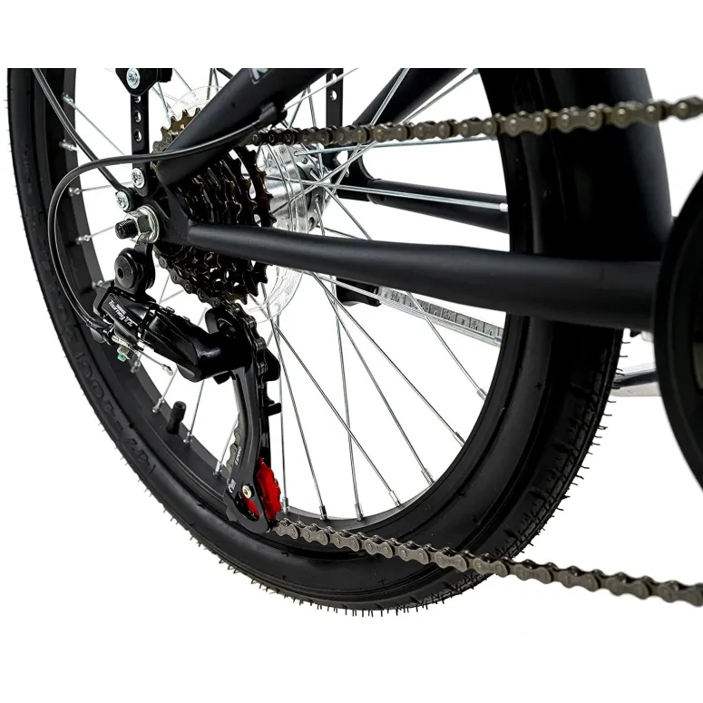 Składany Rower Miejski 20 Składak Unisex Bagażnik