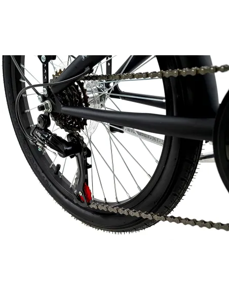 Składany Rower Miejski 20 Składak Unisex Bagażnik