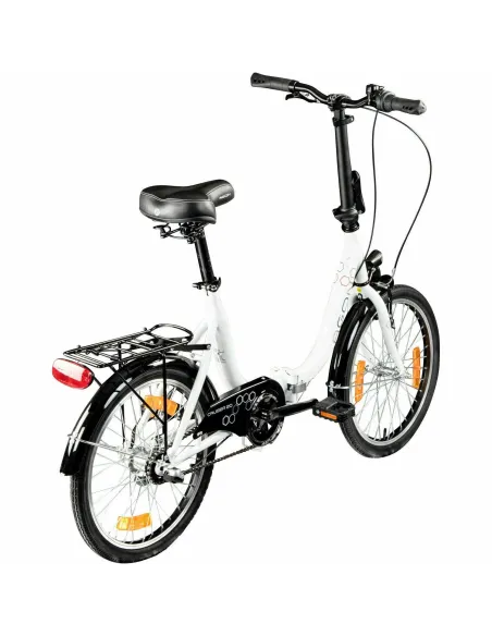 Rower Składany Miejski 20 Stal Nexus 3 Bagażnik Składak Oświetlenie Dzwonek