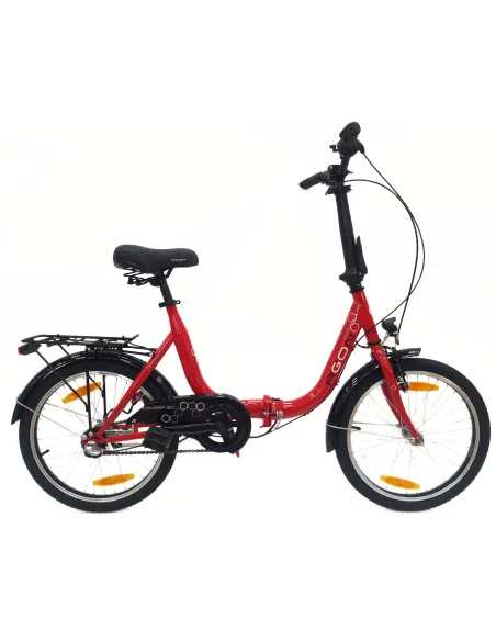 Rower Składany Miejski 20 Nexus 3 Bagażnik Składak Światła Dzwonek Stopka