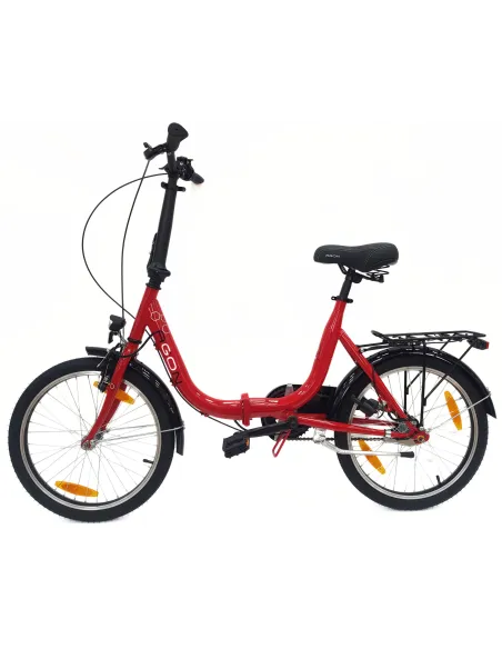 Rower Składany Miejski 20 Nexus 3 Bagażnik Składak Światła Dzwonek Stopka