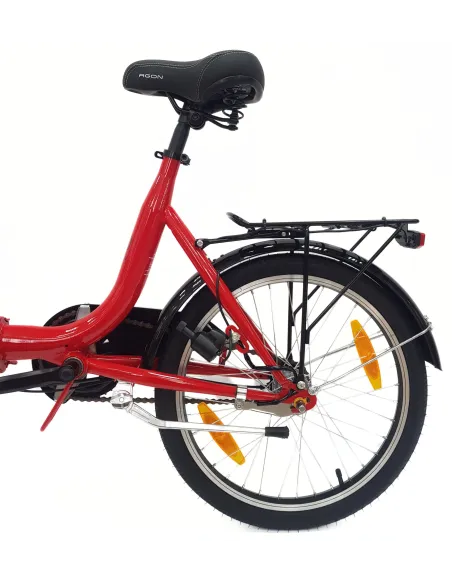 Rower Składany Miejski 20 Nexus 3 Bagażnik Składak Światła Dzwonek Stopka