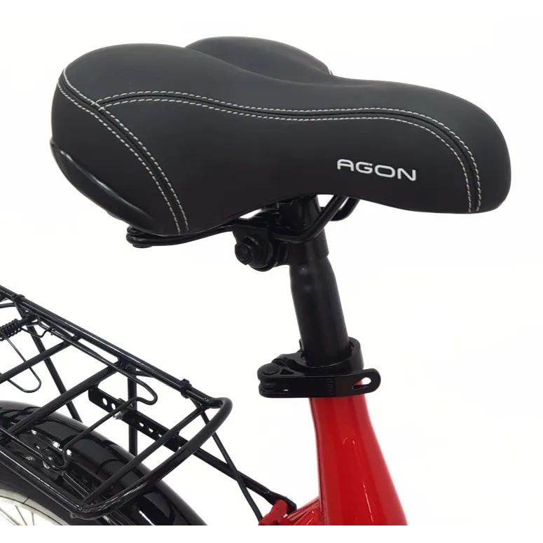 Rower Składany Miejski 20 Nexus 3 Bagażnik Składak Światła Dzwonek Stopka